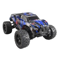 Радиоуправляемый монстр Remo Hobby MMAX Brushless (синий) 4WD 2.4G 1/10 RTR